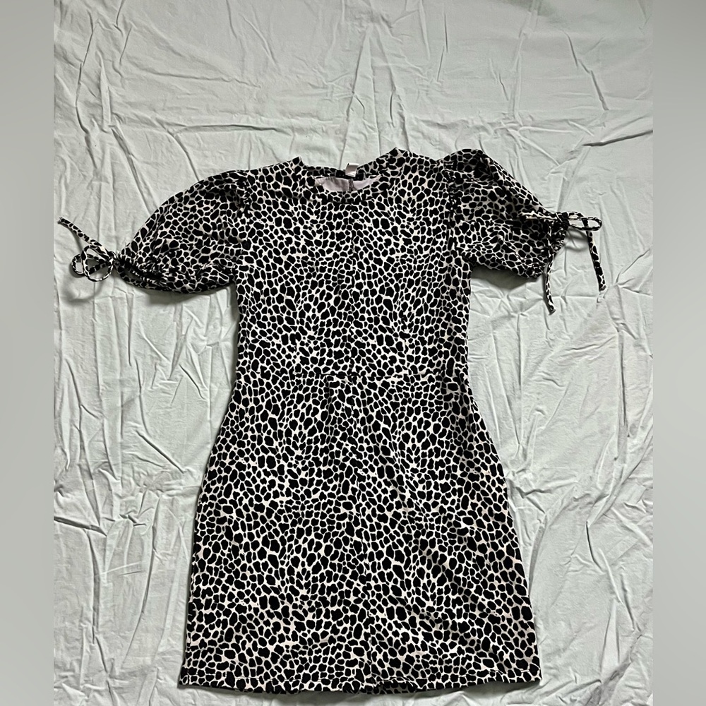 Topshop cheetah print dress
